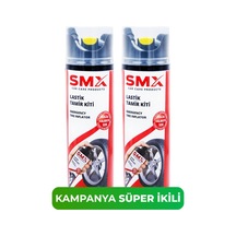 Lastik Tamir Kiti 500ml 2'li - Lastik Onarım Spreyi, Oto İlk Yardım, Acil Lastik Şişirici Uyumlu