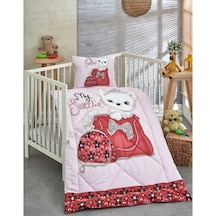 Komfort Home V4 %100 Pamuklu Silikon Elyaf Bebek Yorgan Seti