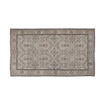 El Dokuması Vintage Yün-pamuk Naturel Halı 7486 163 X 290 Cm Çok Renkli