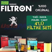 Peugeot 301 1.6 Hdi Mann Filtron Filtre Bakım Seti 2013 - 2018 (495301183)