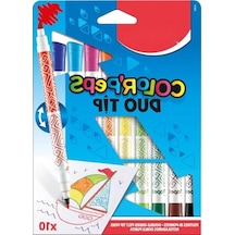 10 Renk Keçeli Kalem Seti - Color Peps Duo