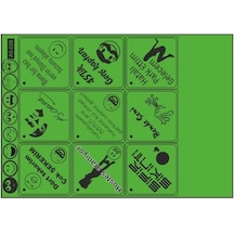 A5 Sticker 040 Tek Paket Çoklu Sticker Çok Renkli