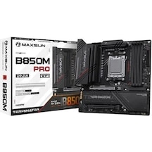 Maxsun Termınatör B850m Pro Dark Wıfı7 Ddr5 Hdmı-dp Typec Pcıe 5.0 1851p Matx
