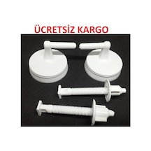 Plastik Klozet Kapak Montaj Vidası Seti Yeni Tip