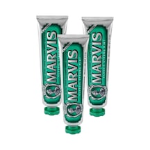 Marvis Classic Strong Mint Diş Macunu Ferahlatıcı Etki 85 Ml 3 Adet Nane Aromalı