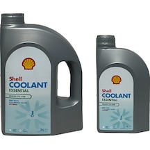 Shell Coolant Essential 4 Mevsimlik Mavi Antifriz 3+1 Litre Shell Coolant Essential 4 Mevsimlik Mavi Antifriz 3+1 Litre