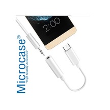 Xiaomi Mi 8 Lite Type-C Kulaklık Dönüştürücü 3.5 Mm Jack Adaptör