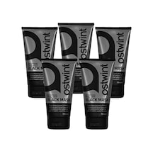 Ostwint Black Mask - Soyulabilir Siyah Maske - 5 Adet