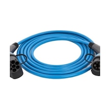 Ever Charger Tip 2 Elektrikli Araç Şarj Kablosu 22 kW – 10 Metre Mavi