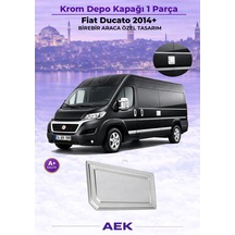 Fiat Ducato Depo Kapağı 2014- Paslanmaz Çelik
