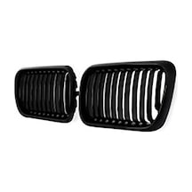 Bmw 3 Serisi E36 1997-1999 Ön Panjur Böbrek Parlak Siyah Set  340956  Gkl 340956