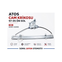 Hyundaı Atos 97-05 Ön Sol Cam Mekanizması Motorsuz 82401 02000