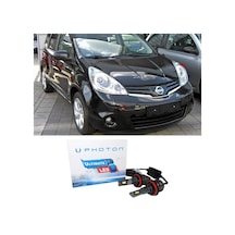 Nissan Note Led Xenon Uzun + Kısa Far Ampulü H4 Ultimate Yeni Seri Beyaz 2006-2012