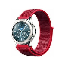 Huawei Watch Gt 3 46mm Uyumlu Krd-03 Hasır Kordon - Kırmızı
