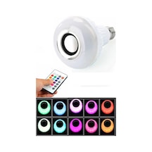 Bluetooth Rgb Hoparlörlü Wifi Akıllı Ampul-telefon Kontrol 1250 Diğer