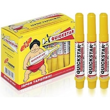 Japon Yapıştırıcısı Quıckstar 3 Adet Mini Parmak Japon Yapıştırıcı Kuvvetli Hızlı Yapıştırıcı 1.4 Gr 3 Adet