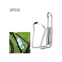 Sones Taşınabilir İçme Bardağı Su Şişesi Tutucu Şişe Taşıyıcı Braket Standı Bisiklet İçin Gümüş