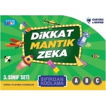 Curious & Genius 3. Sınıf Sıfırdan Kodlama Seti 3 Kitap