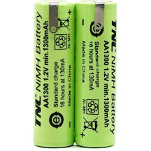 Braun 4510 Traş Makinesi Uyumlu Aa 2.4v 1300mah Şarjlı Kalem Pil