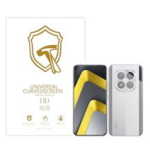 Microcase Xiaomi Poco M8 Pro İle Uyumlu Full Tpu Nano Arka Ekran Koruma Filmi - Ekm102