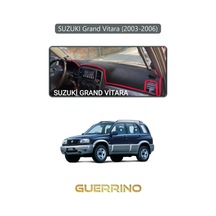 Suzukı Grand Vitara 2003-2006 Torpido Koruma Halısı Gri Kenar