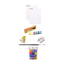 Funny Kids 6x15 ml Parmak Boyası 25x35 Tuval