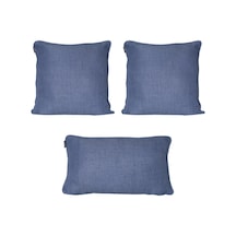 Goccia 3'lü Özel Tasarım Fitilli Kırlent Kılıfı 395