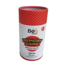 Bee Smart Ahşap Memory Game Fruits Meyveler