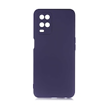 Zore A54 4g Kılıf Nvth Premier Silikon Kapak - Lacivert