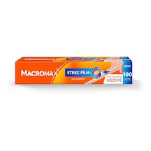 Streç Film 100 Metre, Pratik Kesme Bıçağı Hediyeli, Büyük Ekonomik Boy, Pvc İçermez