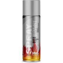Mxs - Isıya Dayanıklı Sprey Boya - Gümüş Renk / 400 ML