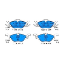 BOSCH 986424456 Fren Balatası Ön Astra G 98- Yaylı Tıp