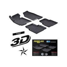 Perflex Citroen C-Elysee 3D Havuzlu Paspas Perflex X-Mat 3D Paspa (549338803)