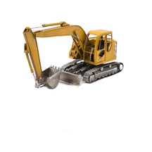 Dekoratif Metal Ekskavatör İş Makinesi C0794