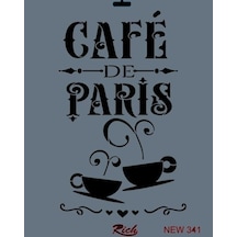 Rich New Seri N341 Stencil 35X25 Cm