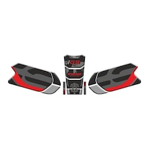 Bmw Gs R 1250 2013 - 2024 Uyumlu Tank Pad Set 005 Standart