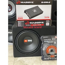 Jbl Cs-1214 30cm Paket Massive 4kanallı Anfi 3000w Plc Kablo