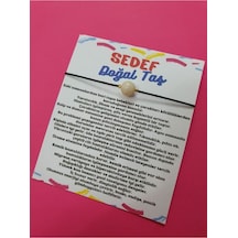 Gümüştel El Sanatları Sertifikalı Doğal Sedef Bileklik Orijinal Doğal Taş Çok Renkli