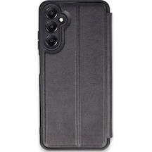 Samsung Galaxy A35 5g Kılıf Flip Cover - Siyah Çok Renkli