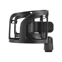 Mikrofon Şok Emici Kolu - 180 Derece Açı Ayarlı, 5/8 + 3/8 Bağlantı, Maks 73mm Çap, Plastik, Usb Ve Kondansatör Mikrofonlar İçin