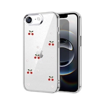 Newface Apple Apple iPhone Uyumlu 16e Fiyonk Desenli Kapak - Desen 9