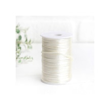 Krem floş ip (sıçan kuyruğu), 2 mm  5 metre Krem