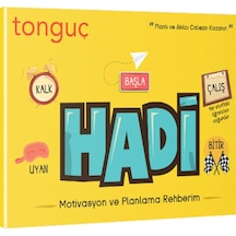 Tonguç Hadi Motivasyon Ve Planlama Rehberim (552840073)