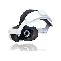 Tongxida Meta Quest 3 Kafa Kayışı - Beyaz, Kafa Basıncı Azaltıcı Ayarlanabilir Model Beyaz