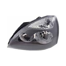 Renault Clio Gri Çerçeveli Motorlu Tip Ön Sol Far Lambası 2005 2