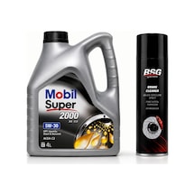 Mobil Süper 2000 XE Acea C2 5W-30 DPF Motor Yağı 4 L + Balata Spreyi 500 ML