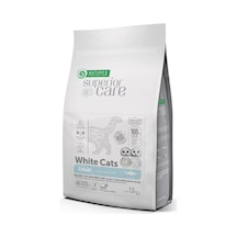 Nature's Protection Beyaz Tüylü Kediler İçin Ringa Balıklı Yetişkin Kedi Maması 1500 G