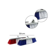 Bahçe Çalı Fırçası - Sert Plastik - 30 Cm Çok Renkli