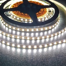 5 Volt 2835 120 Ledli 5mm Şerit Led Amber Sarı 5 Metre