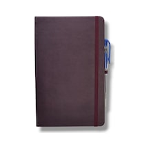 Tarihsiz 13x21 Bordo Çizgili Defter İvory Kağıt Diğer